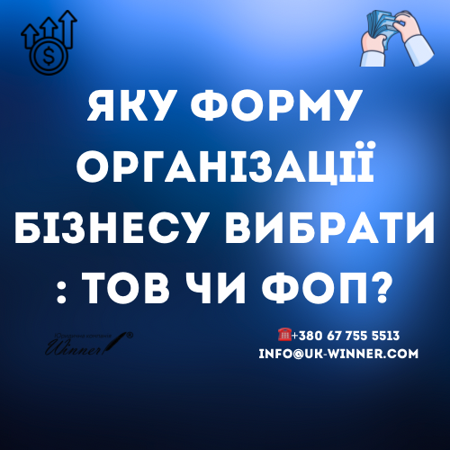 ТОВ чи ФОП. Яку форму організації бізнесу вибрати